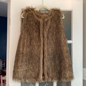 Merona Faux Fur Vest